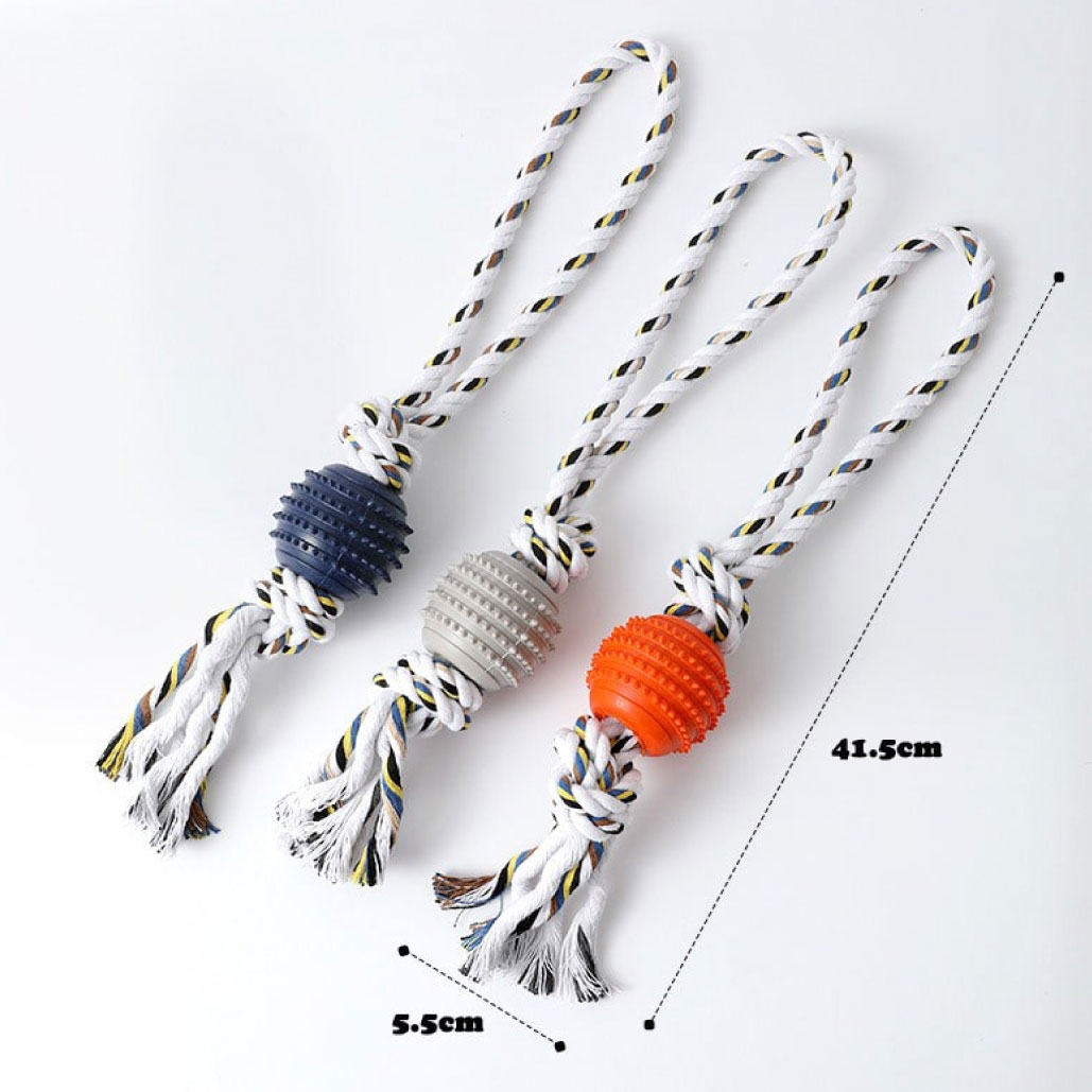 Ball Knotted Cotton Rope